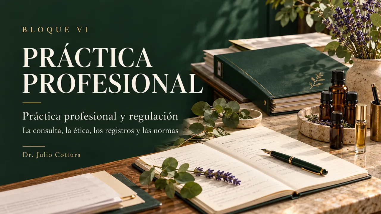 Portada del bloque VI: Práctica profesional